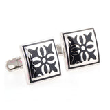 Enamel Dropping Glue Cufflinks