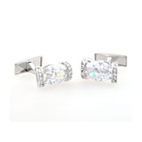 Crystal Zircon Cufflinks