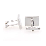 Plain Colour Metal Cufflinks