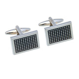 Enamel Dropping Glue Cufflinks