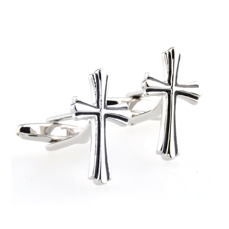 Festivals Wedding Reception Enamel Dropping Glue Cufflinks