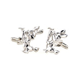 Animals Plants Plain Colour Metal Cufflinks