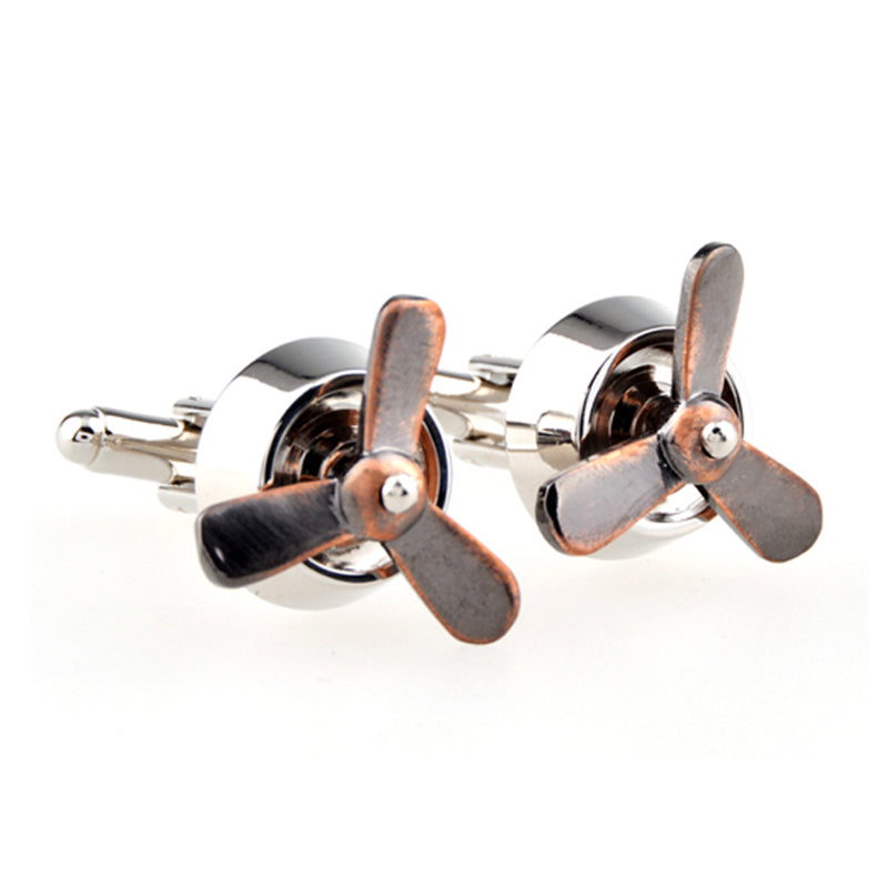 Plain Colour Metal Cufflinks