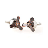 Plain Colour Metal Cufflinks