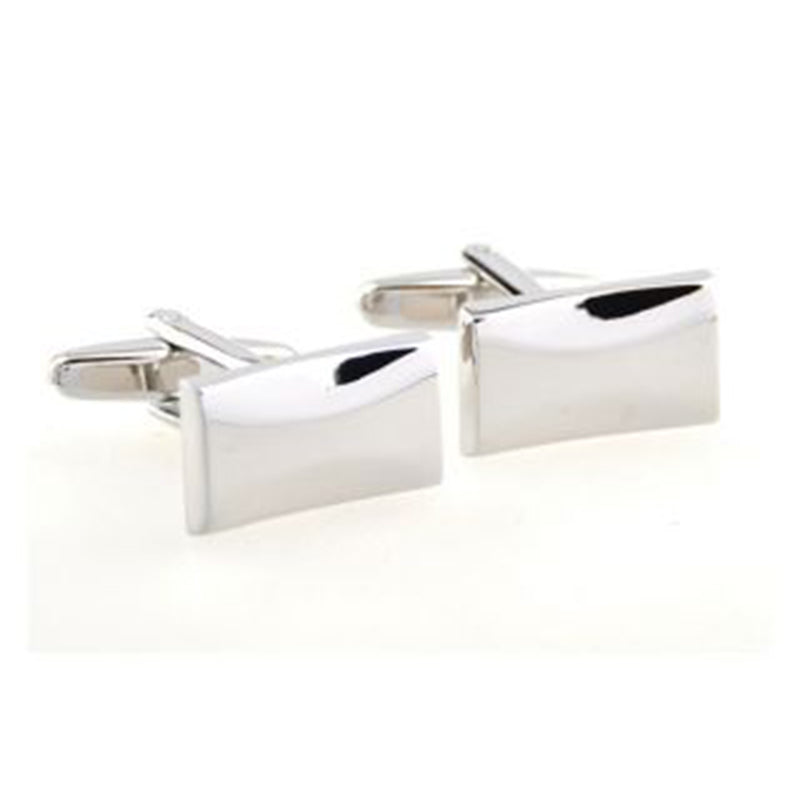 Plain Colour Metal Cufflinks