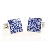 Enamel Dropping Glue Cufflinks