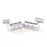 Plain Colour Metal Cufflinks