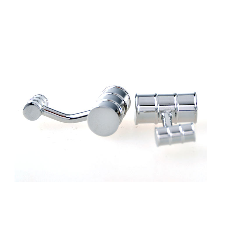 Plain Colour Metal Cufflinks