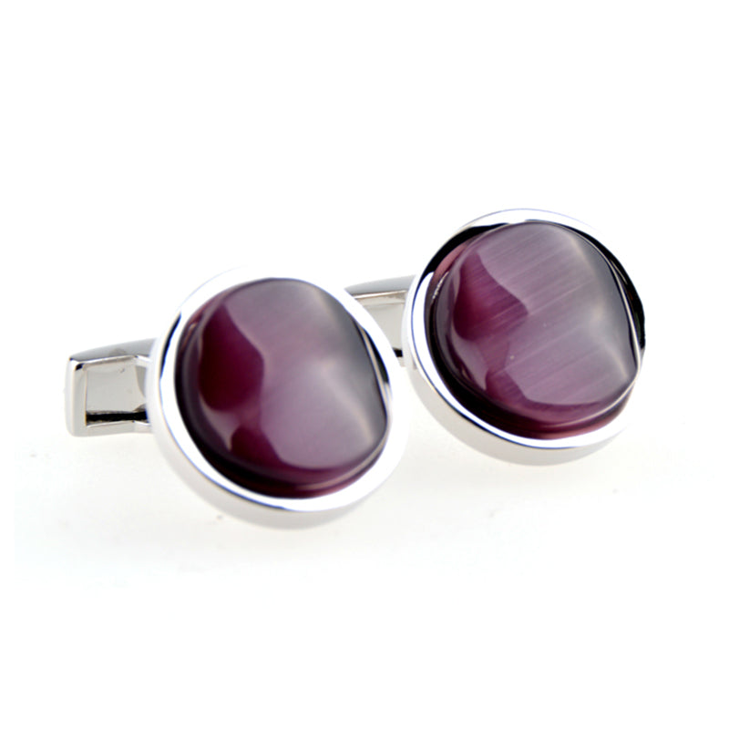 Cateye Glass Cufflinks