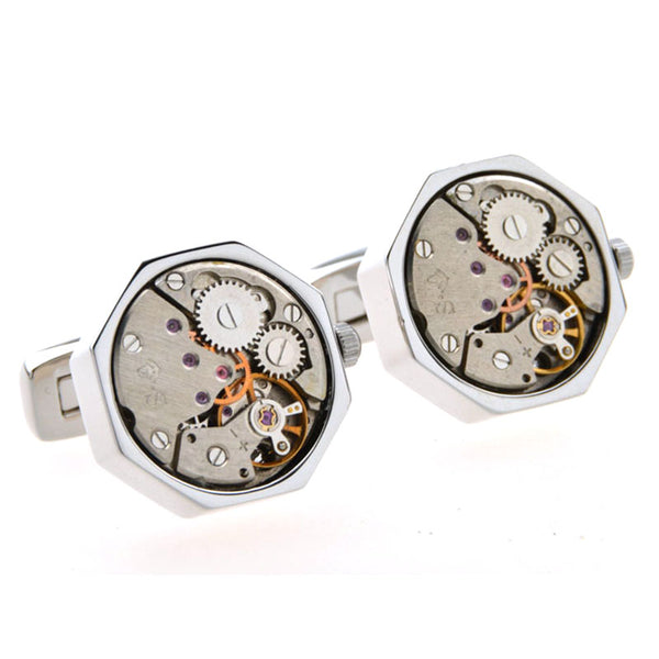 Sports Technology Movements Clocks Cufflinks