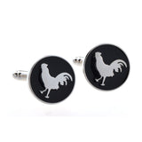 Animals Plants Enamel Dropping Glue Cufflinks