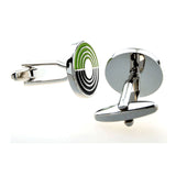 Enamel Dropping Glue Cufflinks