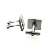 Plain Colour Metal Cufflinks