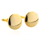 Plain Colour Metal Cufflinks