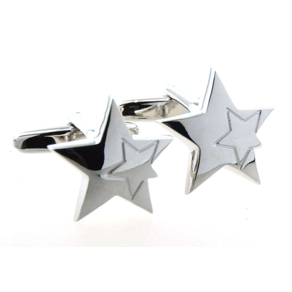 Plain Colour Metal Cufflinks