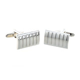 Plain Colour Metal Cufflinks