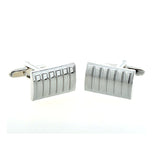 Plain Colour Metal Cufflinks