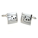 Crystal Zircon Cufflinks