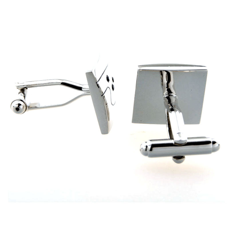 Crystal Zircon Cufflinks