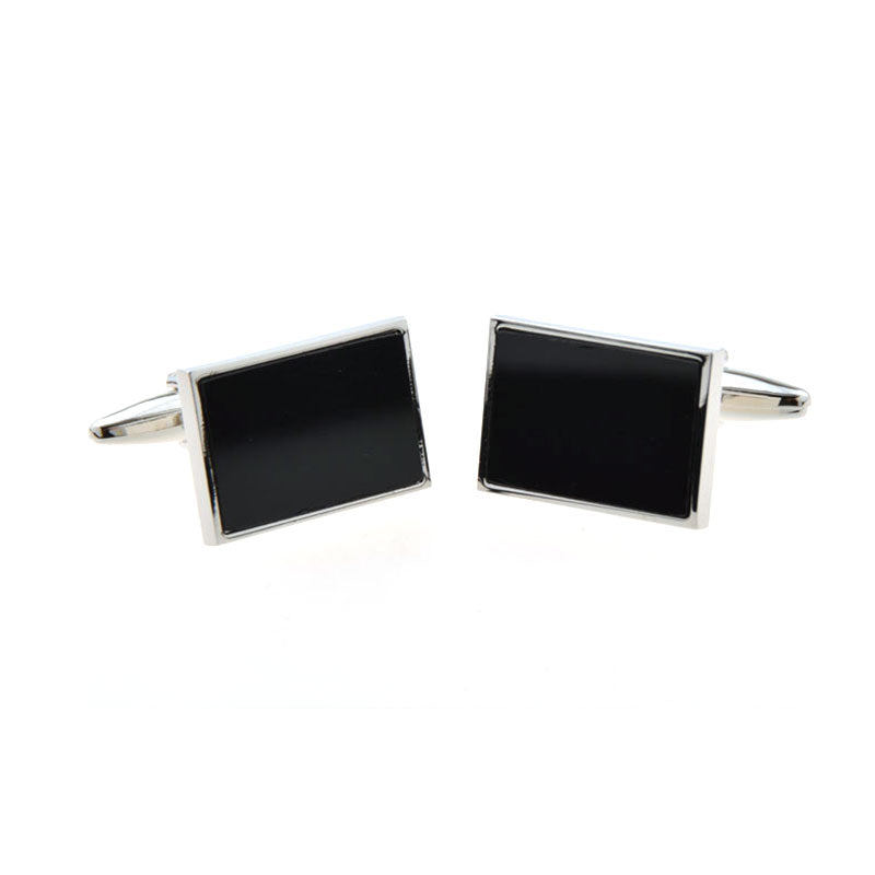 Enamel Dropping Glue Cufflinks