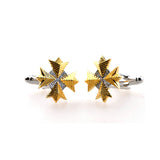 Animals Plants Plain Colour Metal Cufflinks
