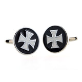 Enamel Dropping Glue Cufflinks