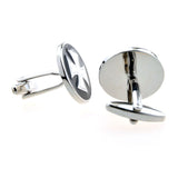 Enamel Dropping Glue Cufflinks