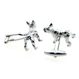 Animals Plants Plain Colour Metal Cufflinks