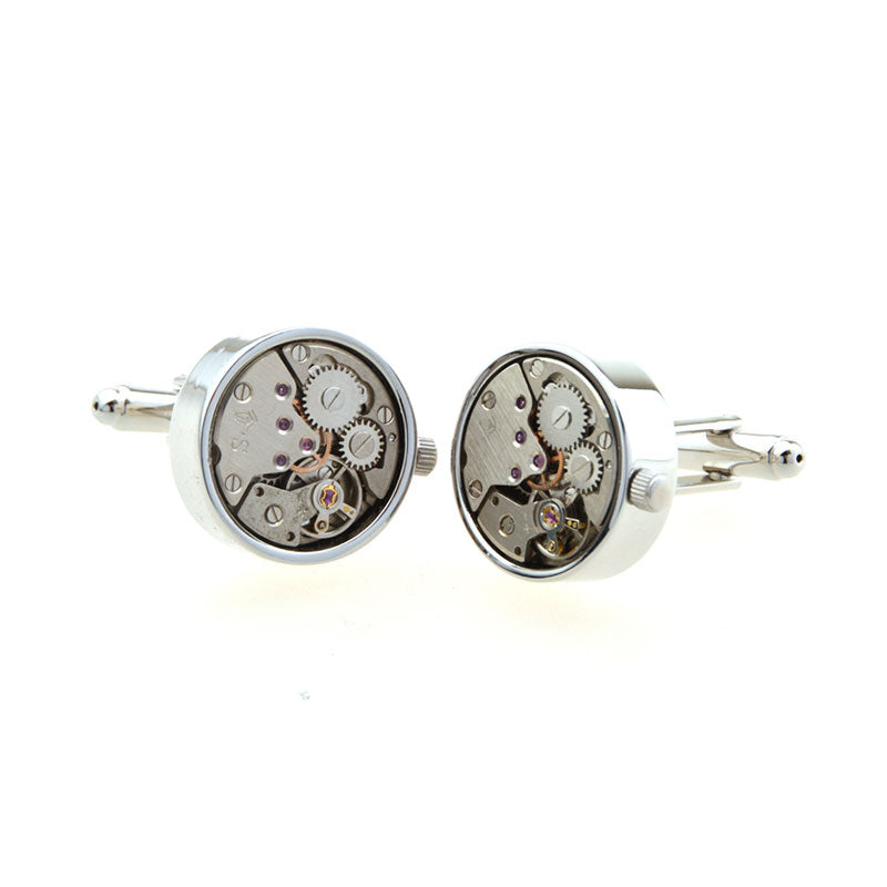 Sports Technology Movements Clocks Cufflinks