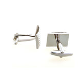 Plain Colour Metal Cufflinks