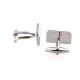 Plain Colour Metal Cufflinks