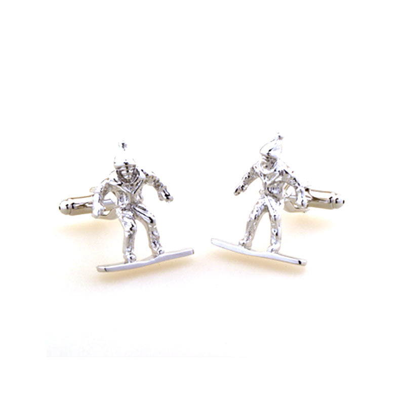 Cartoon Anime Plain Colour Metal Cufflinks