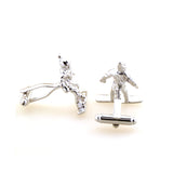 Cartoon Anime Plain Colour Metal Cufflinks