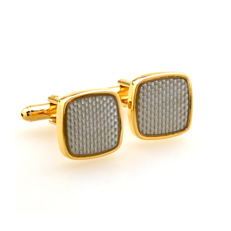 Enamel Dropping Glue Cufflinks