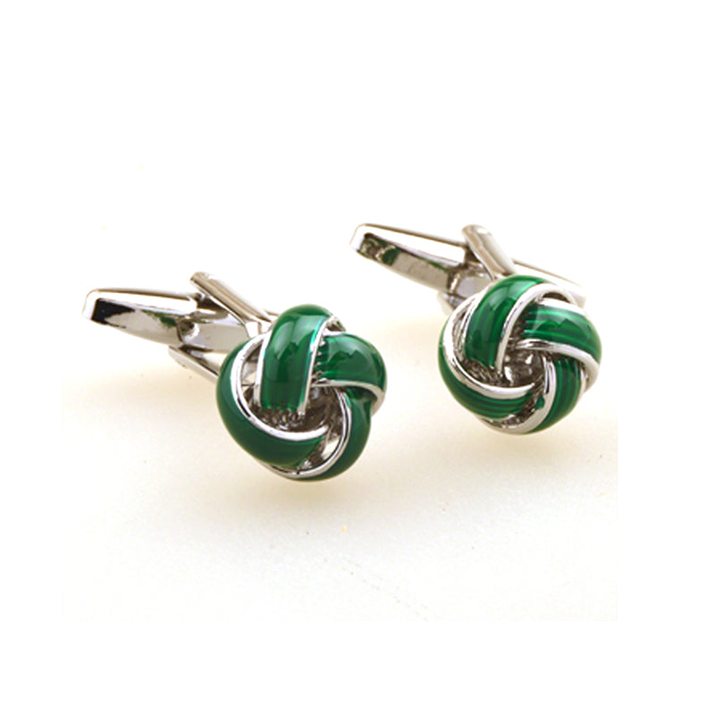 Enamel Dropping Glue Cufflinks