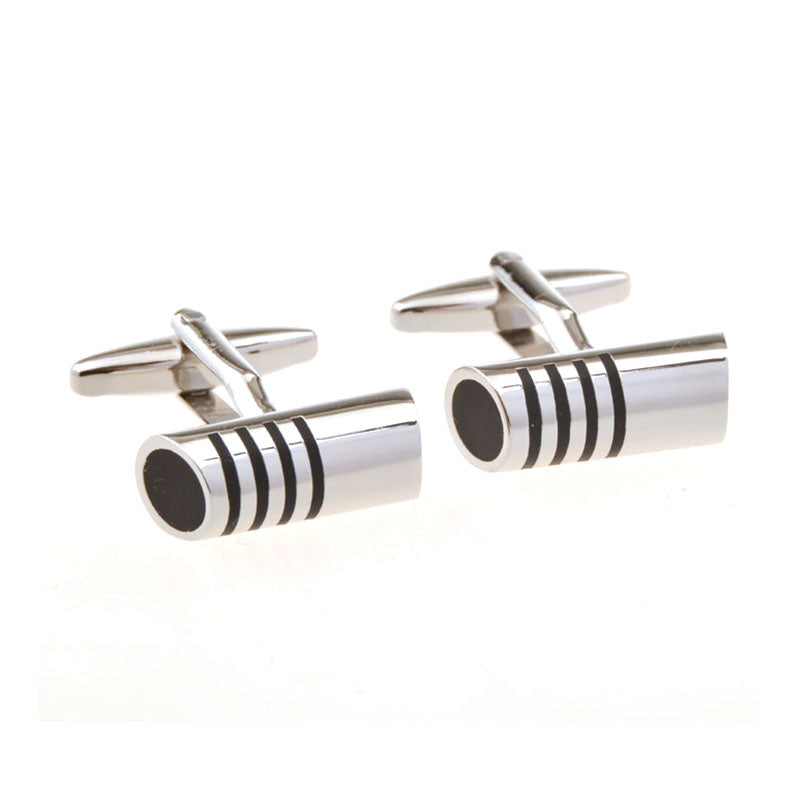 Enamel Dropping Glue Cufflinks