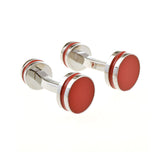 Enamel Dropping Glue Cufflinks