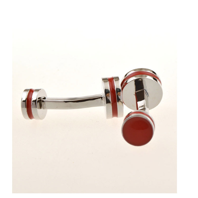 Enamel Dropping Glue Cufflinks