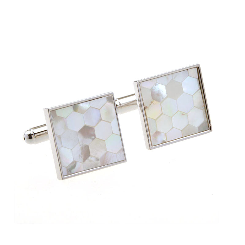 Shells Agate Cufflinks