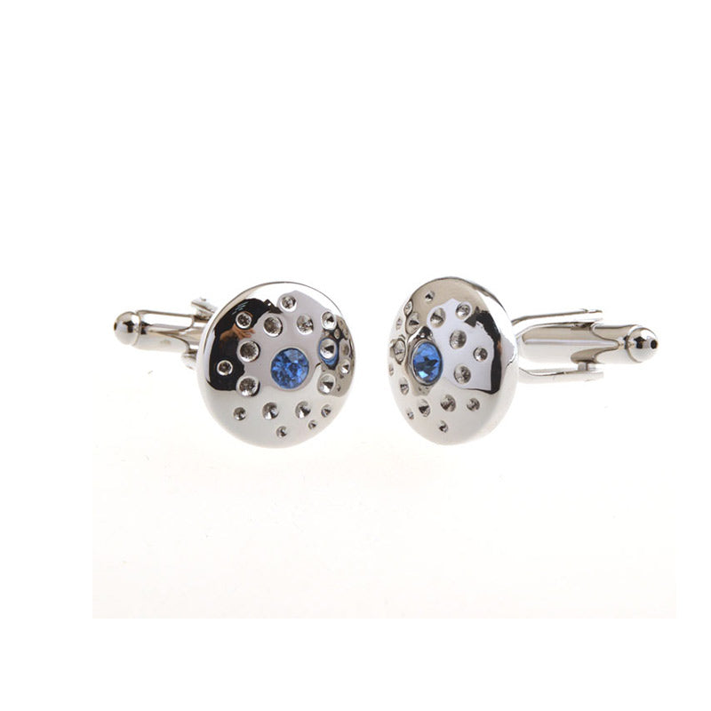 Crystal Zircon Cufflinks