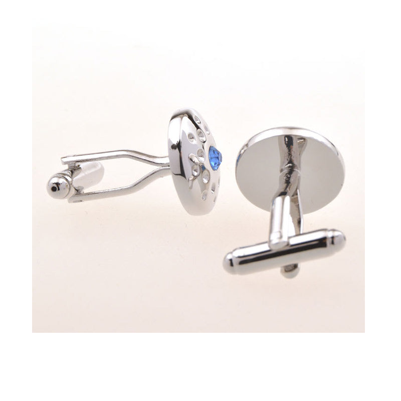 Crystal Zircon Cufflinks