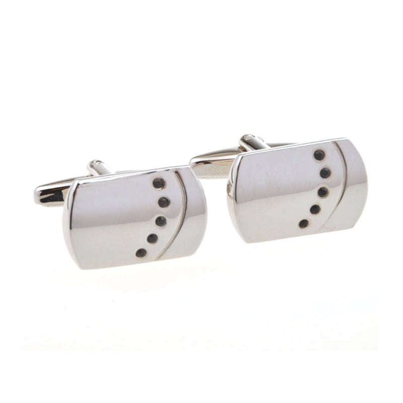 Crystal Zircon Cufflinks