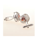 Crystal Zircon Cufflinks