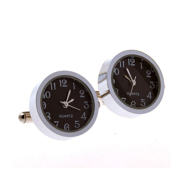 Sports Technology Movements Clocks Cufflinks