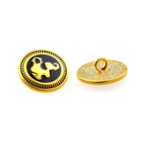 Enamel Dropping Glue Collar Studs