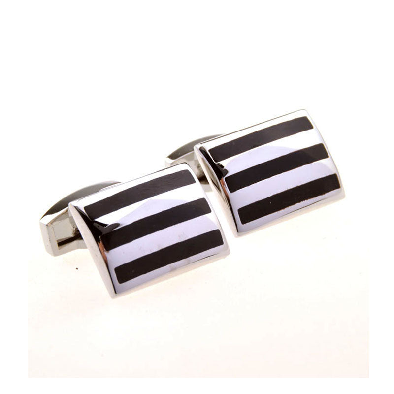 Enamel Dropping Glue Cufflinks