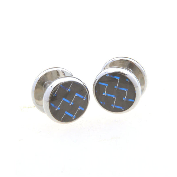 Enamel Dropping Glue Collar Studs