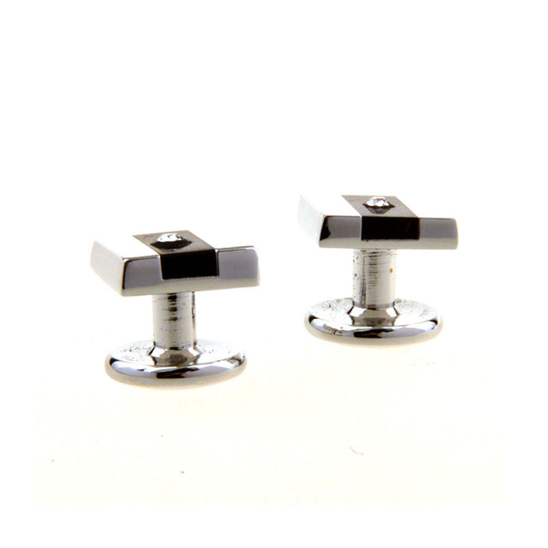 Enamel Dropping Glue Collar Studs