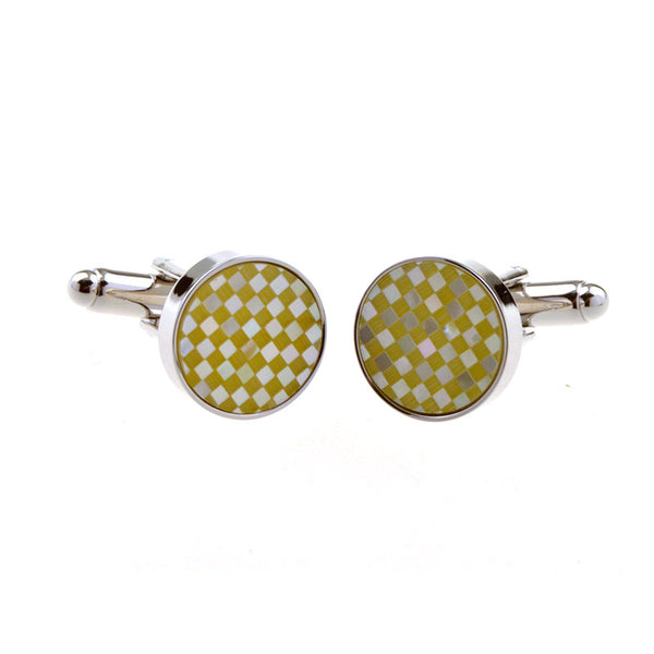 Shells Agate Cufflinks