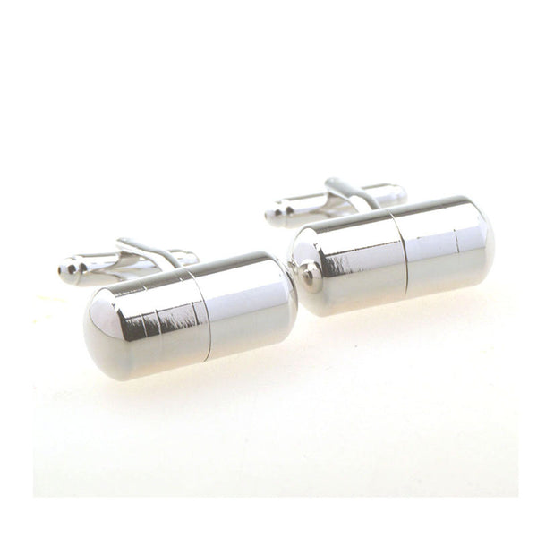 Plain Colour Metal Cufflinks